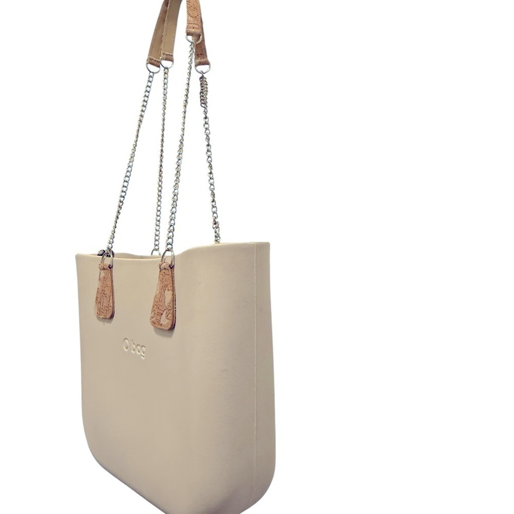 Obag white off Tote with Chain Straps - Picture 12 of 12